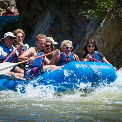 Spend The Day Rafting The Rapids